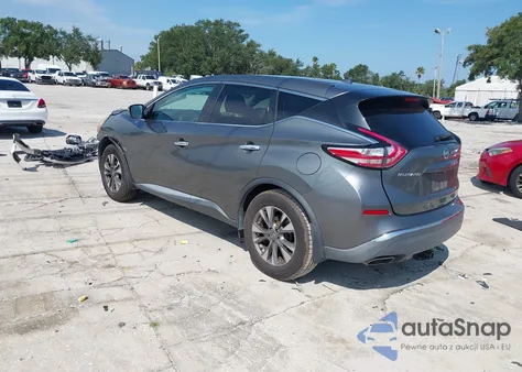 2016 Nissan Murano S из США, поврежденный, VIN 5N1AZ2MG8GN113880